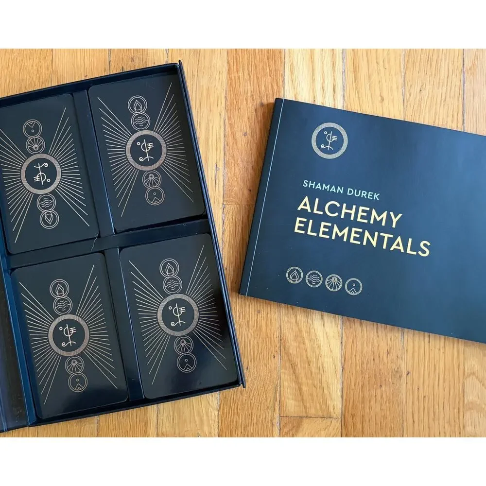 Alchemy Elementals Shaman Durek Oracle Card Set Healing Spiritual Toolkit